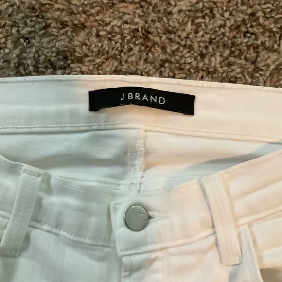 J Brand White Slim Straight Cropped Jeans Size 28 Discontinued Brand

E001 - Picture 4 of 8